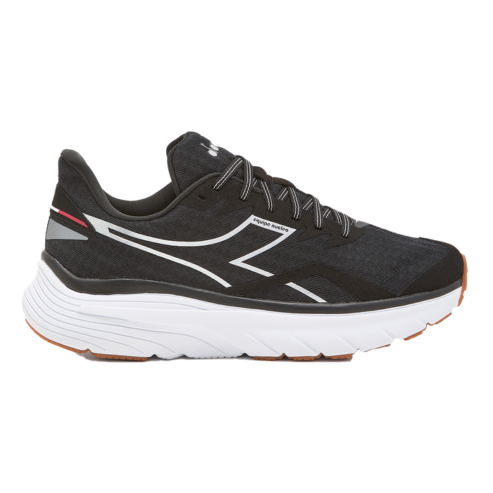Men's Diadora Equipe Nucleo, Black/Silver/White, 13 D Medium