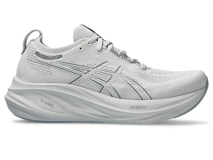 Men's Asics GEL-Nimbus 26, Concrete/Pure Silver, 11.5 D Medium