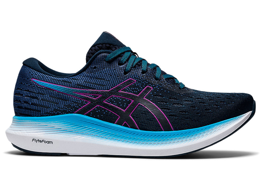 Women's Asics EvoRide 2, French Blue/Digital Grape, 10.5 B Medium