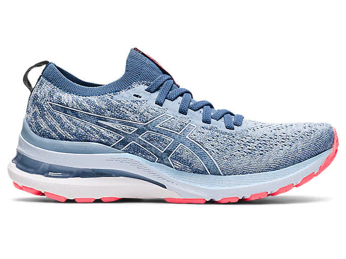 Women's Asics Gel-Kayano 28, Mist/Soft Sky, 9.5 B Medium