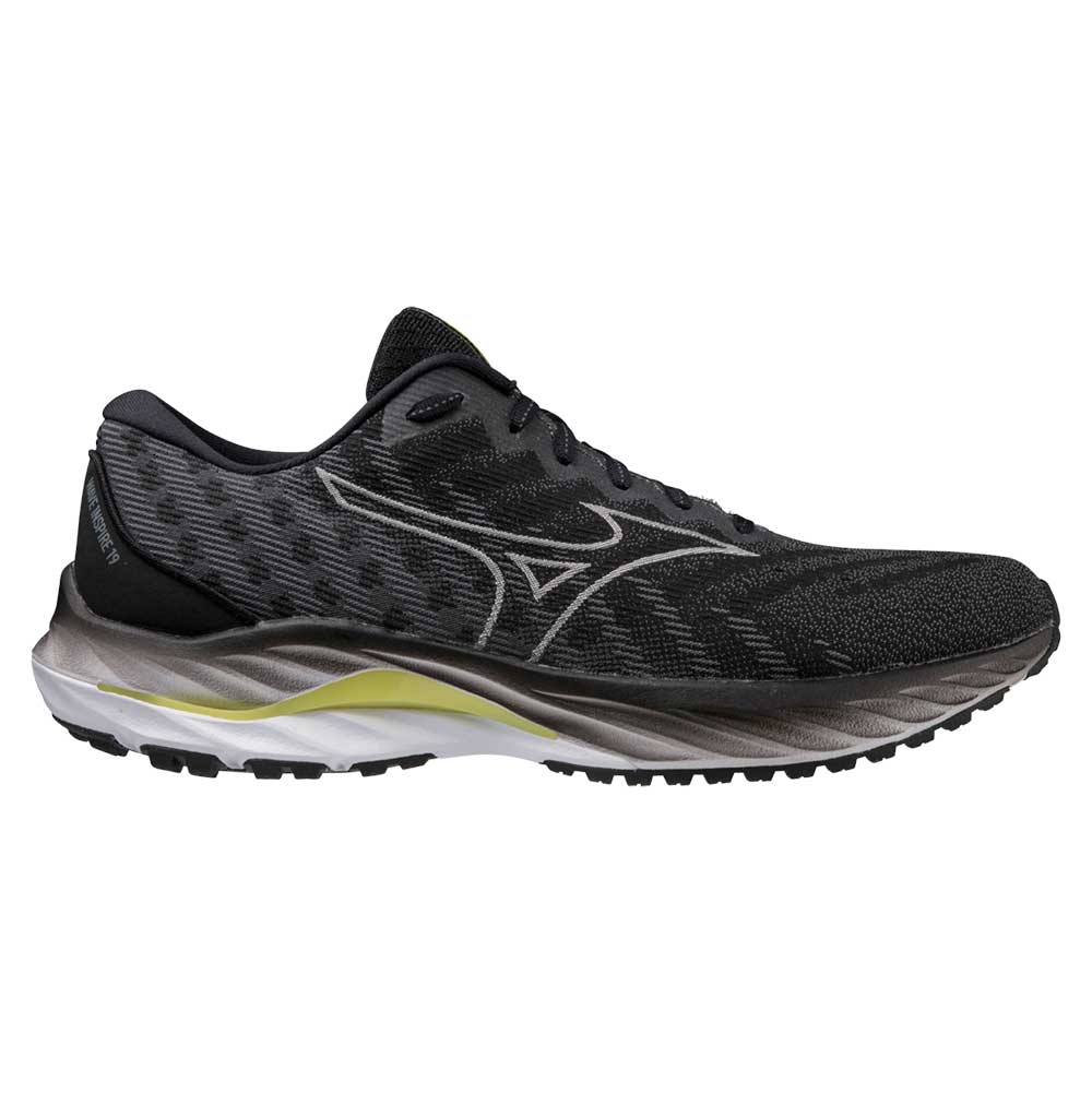 Men's Mizuno Wave Inspire 19 SSW, Black/Nimbus Cloud, 11.5 D Medium