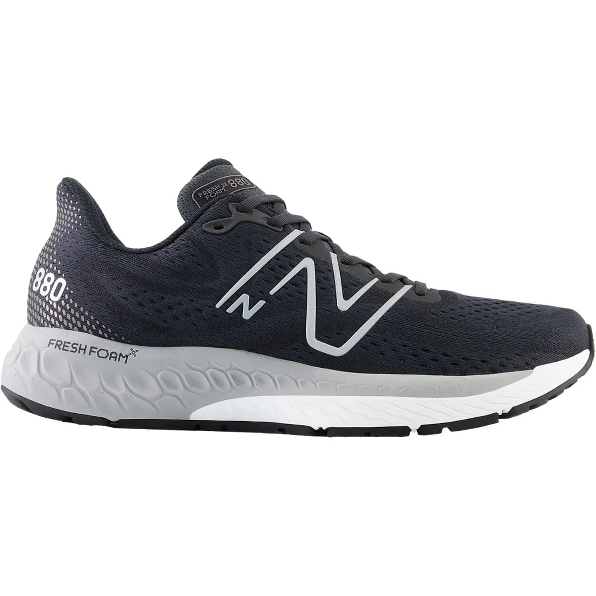 Men's New Balance Fresh Foam X 880v13, Phantom/Black Metallic/White, 12.5 2E Wide