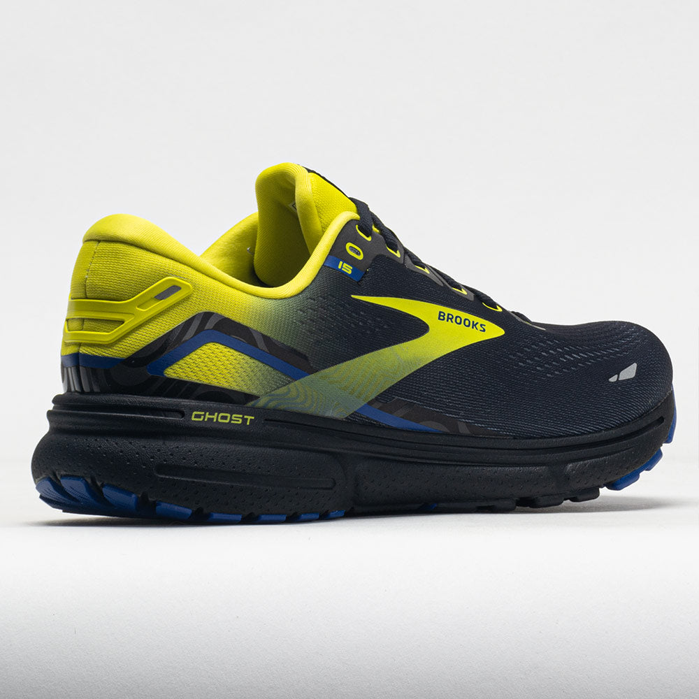Brooks Ghost 15 Men's Black/Nightlife/Blue