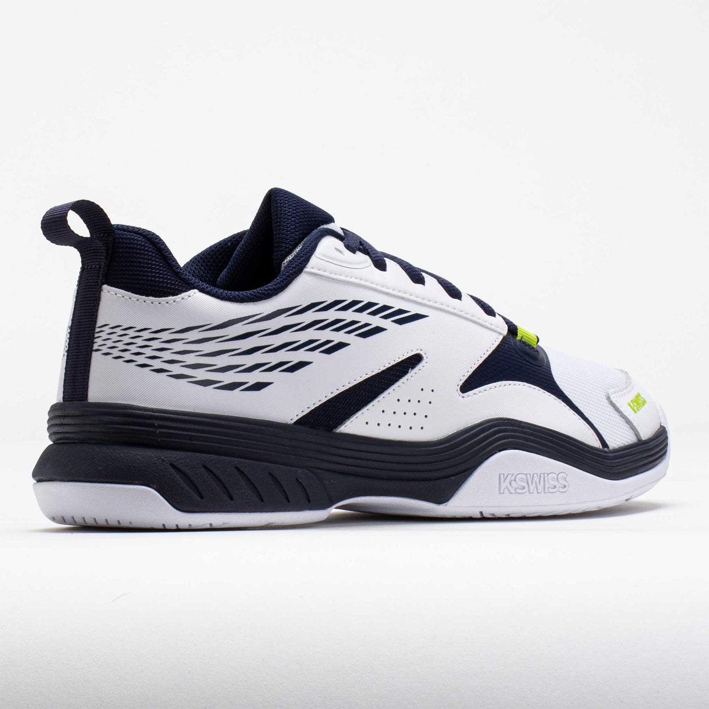 K-Swiss Speedex Men's White/Navy/Lime Green
