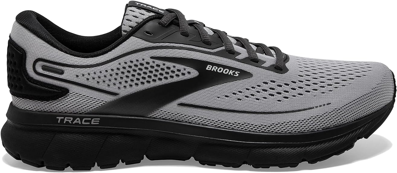 Men's Brooks Trace 2, Alloy/Black/Ebony, 12.5 D Medium