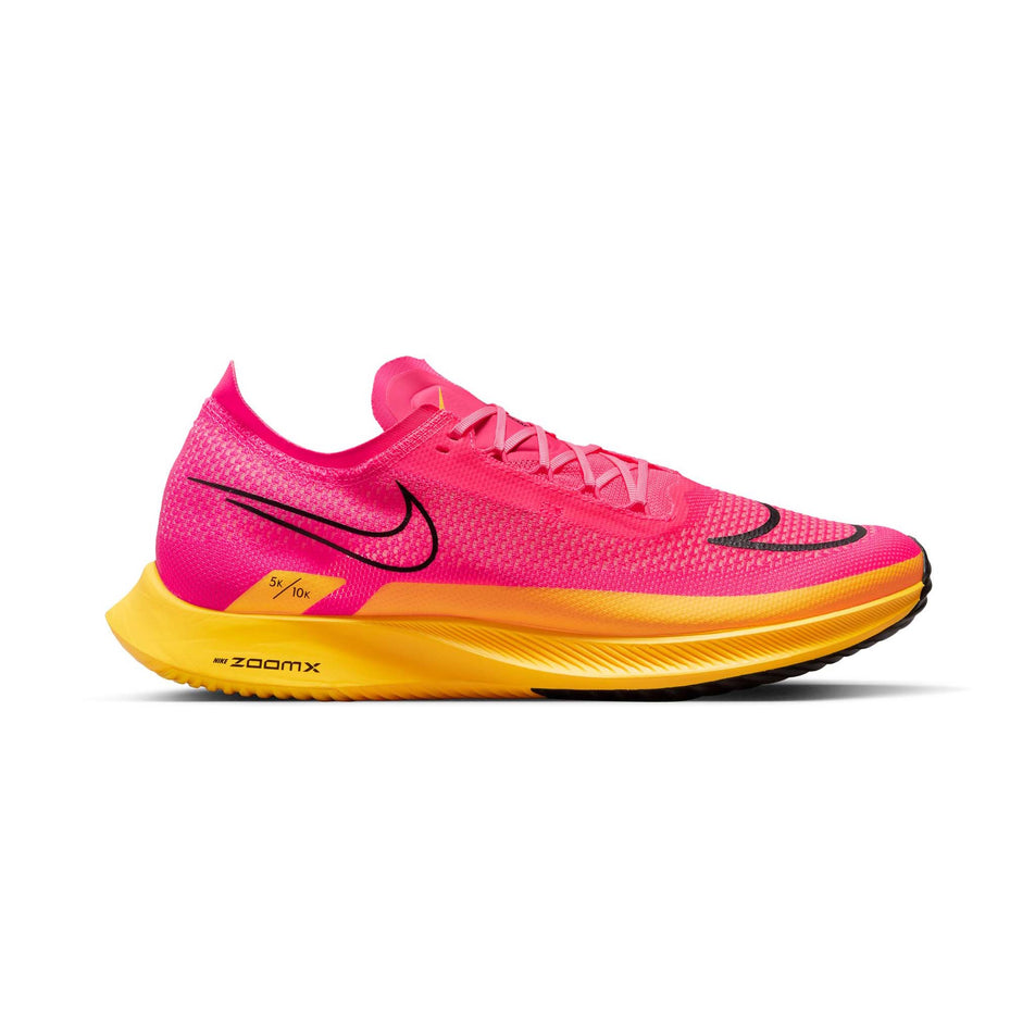 Men's Nike ZoomX Streakfly, Hyper Pink/Black/Laser Orange, 10.5 D Medium