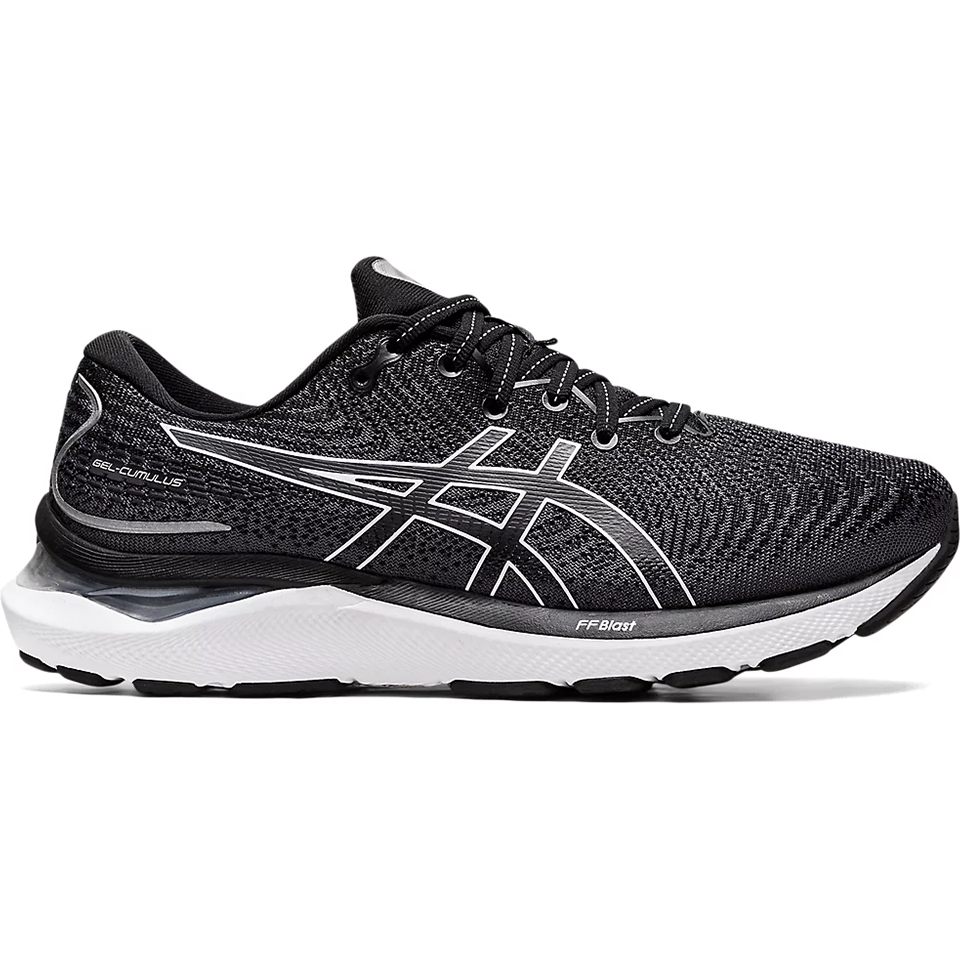 Men's Asics GEL-Cumulus 24, Carrier Grey/White, 10 2E Wide