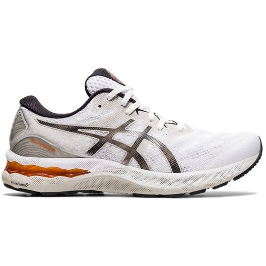 Men's Asics Gel-Nimbus 23, White/Oyster Grey, 8.5 D Medium