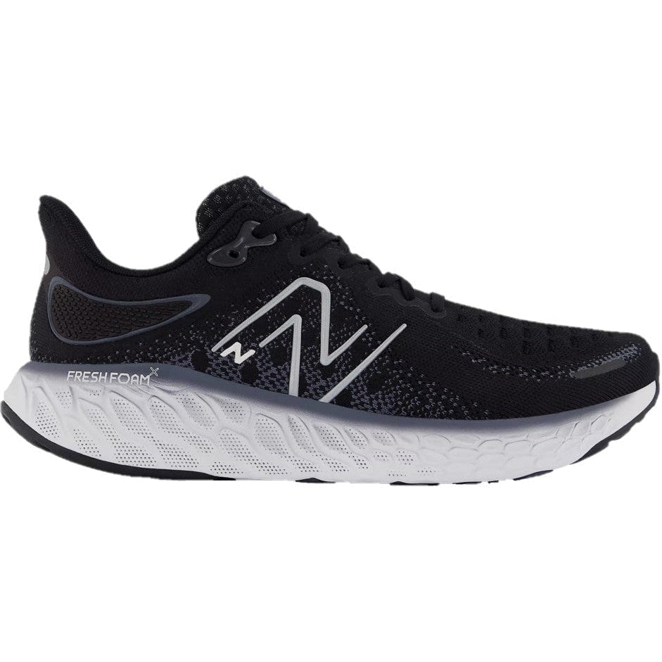 Men's New Balance Fresh Foam X 1080v12, Black/Thunder/White, 12 D Medium