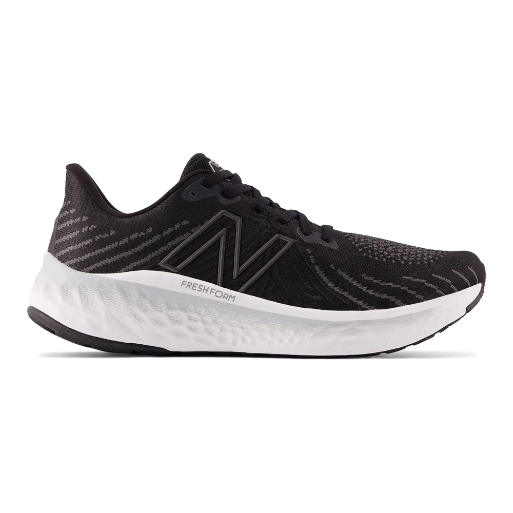 Men's New Balance Fresh Foam Vongo V5, Black/Phantom Steel, 9.5 D Medium