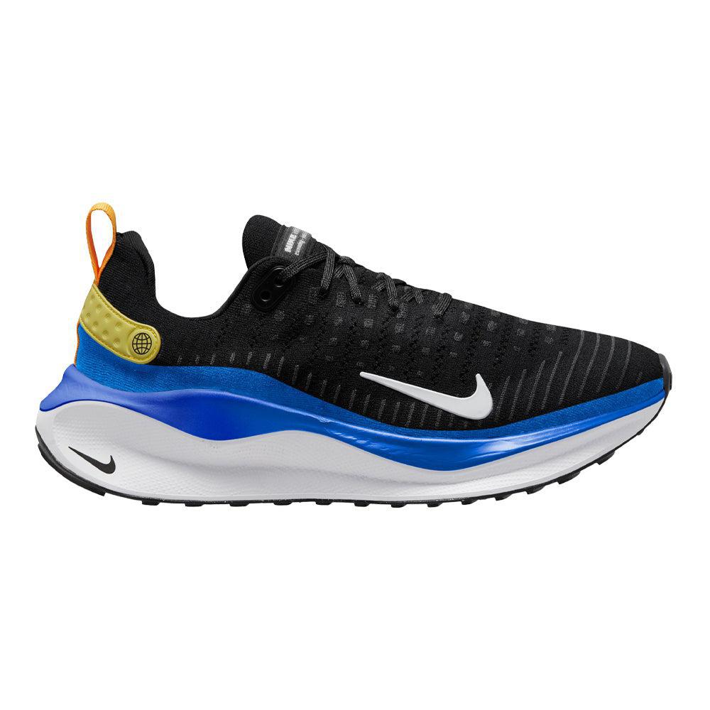 Men's Nike InfinityRN 4, Black/White-Anthracite-Racer Blue, 10 D Medium