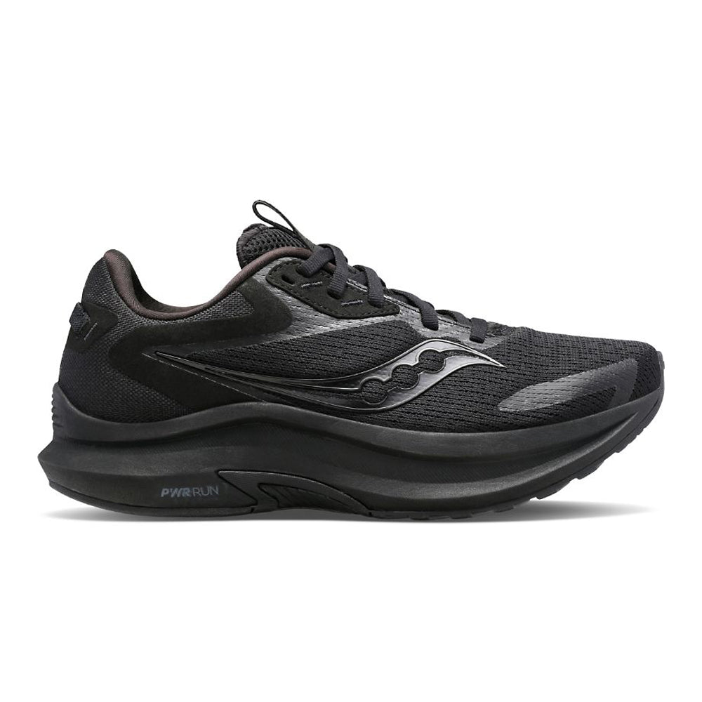 Men's Saucony Axon 2, Triple Black, 11 D Medium