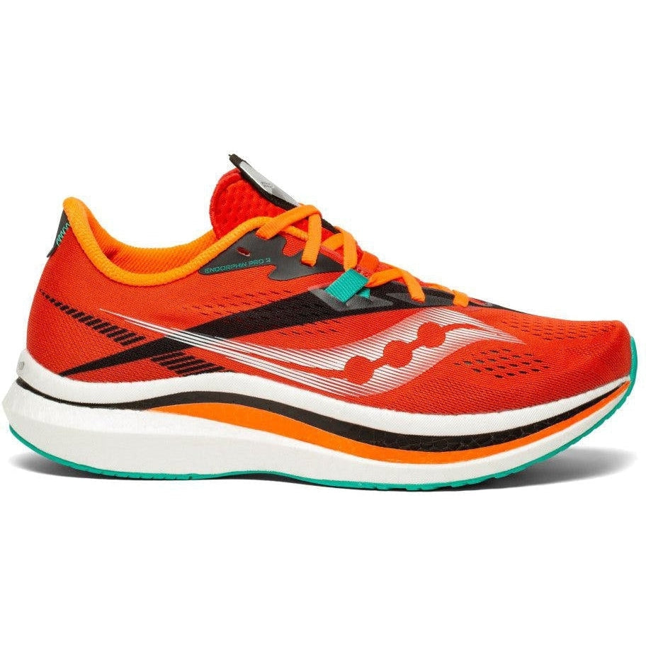 Men's Saucony Endorphin Pro 2, Scarlet/Black, 13 D Medium