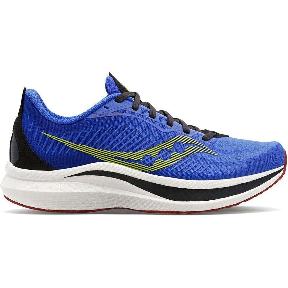 Men's Saucony Endorphin Speed 2, BLUE RAZ/ACID, 13 D Medium