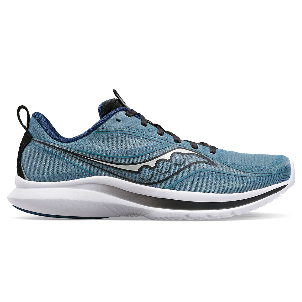 Men's Saucony Kinvara 13, Mist/Black, 13 D Medium