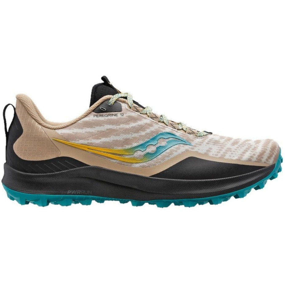 Men's Saucony Peregrine 12, Cool Mint/Acid, 10.5 D Medium