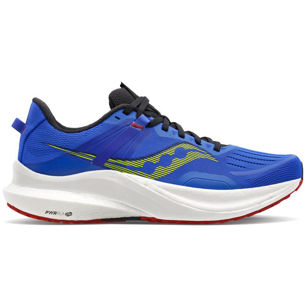 Men's Saucony Tempus, Blue Raz/Acid, 11 D Medium