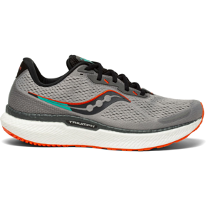 Men's Saucony Triumph 19, Alloy/Fire, 9 D Medium