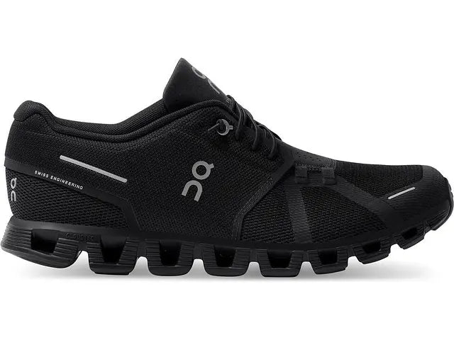 Men's On Cloud 5, All Black, 9.5 D Medium