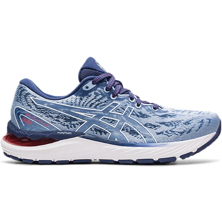 Women's Asics GEL-Cumulus 23, Mist/White, 7 B Medium