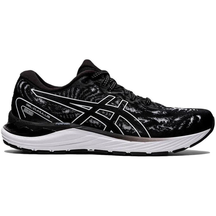 Women's Asics Gel-Cumulus 23, Black/White, 8 D Wide