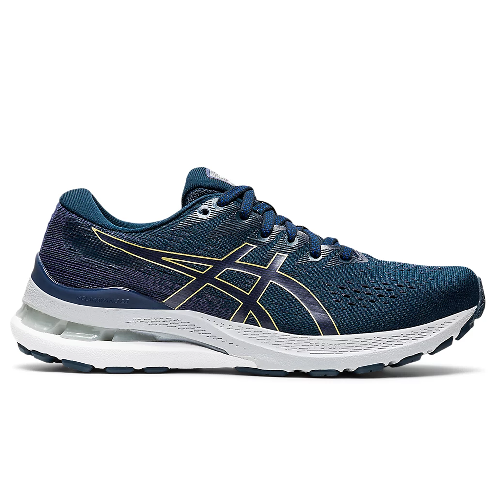 Women's Asics Gel-Kayano 28, French Blue/Thunder Blue, 7 B Medium