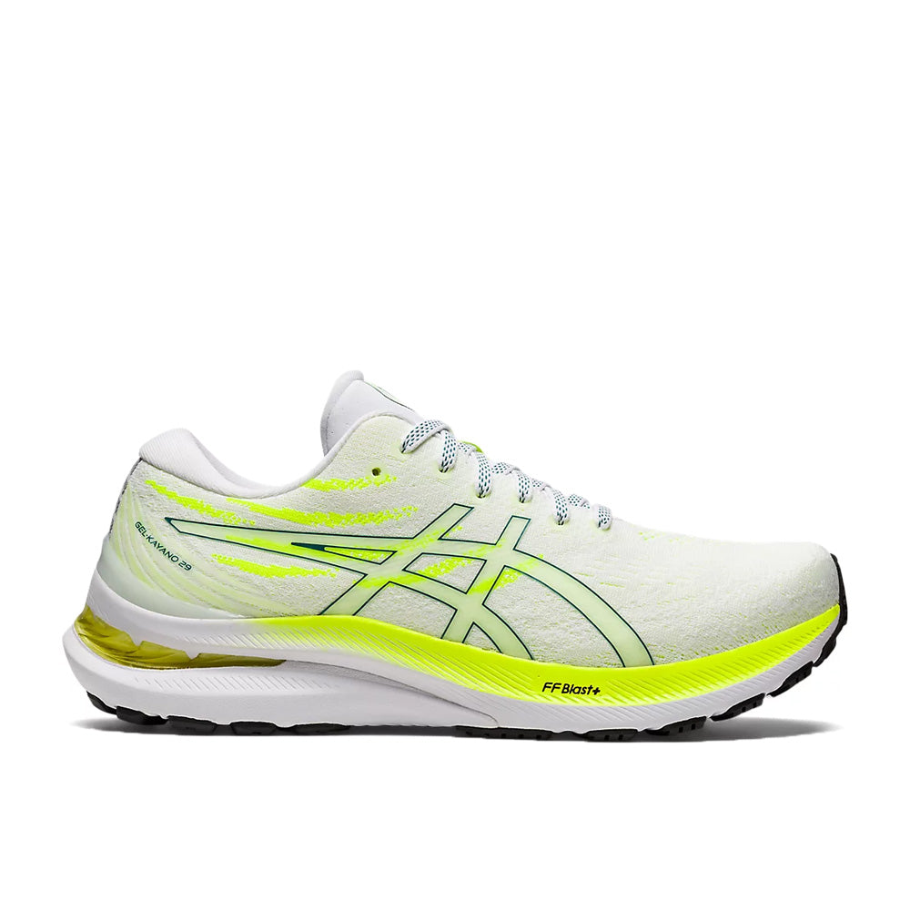 Women's Asics GEL-Kayano 29, White/Velvet Pine, 11 B Medium