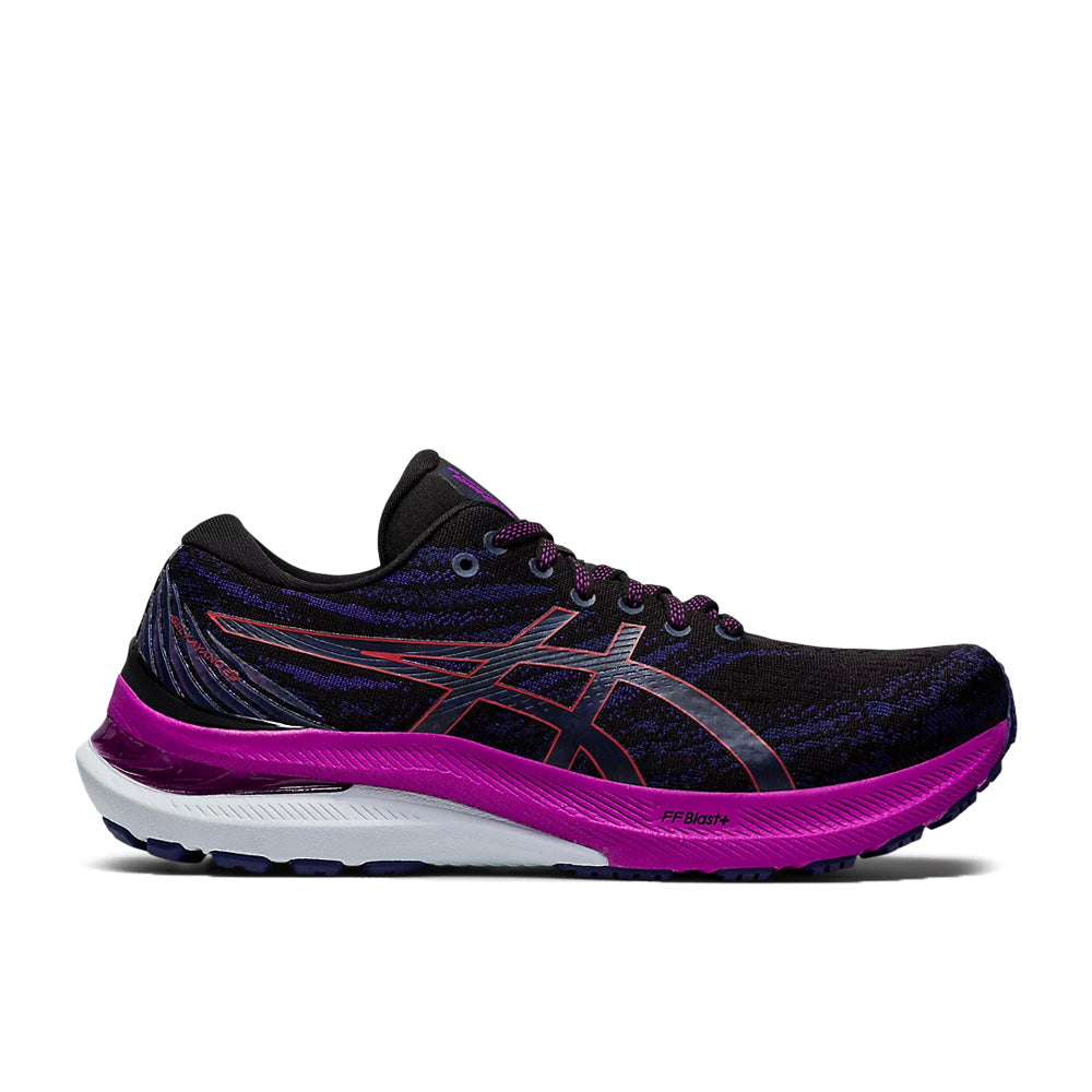 Women's Asics Gel-Kayano 29, Black/Red Alert, 10 B Medium