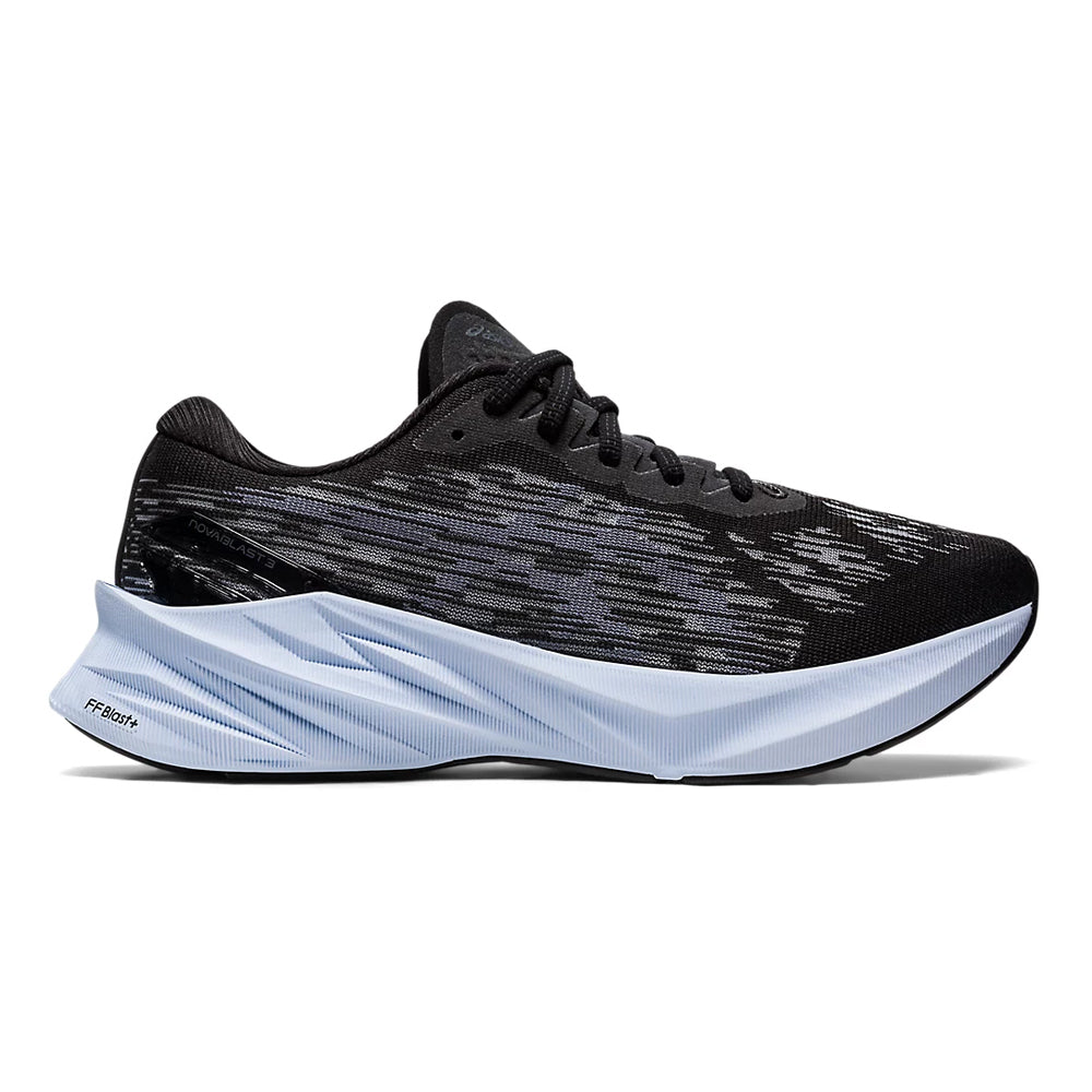 Women's Asics Novablast 3, Black/Sheet Rock, 11 B Medium
