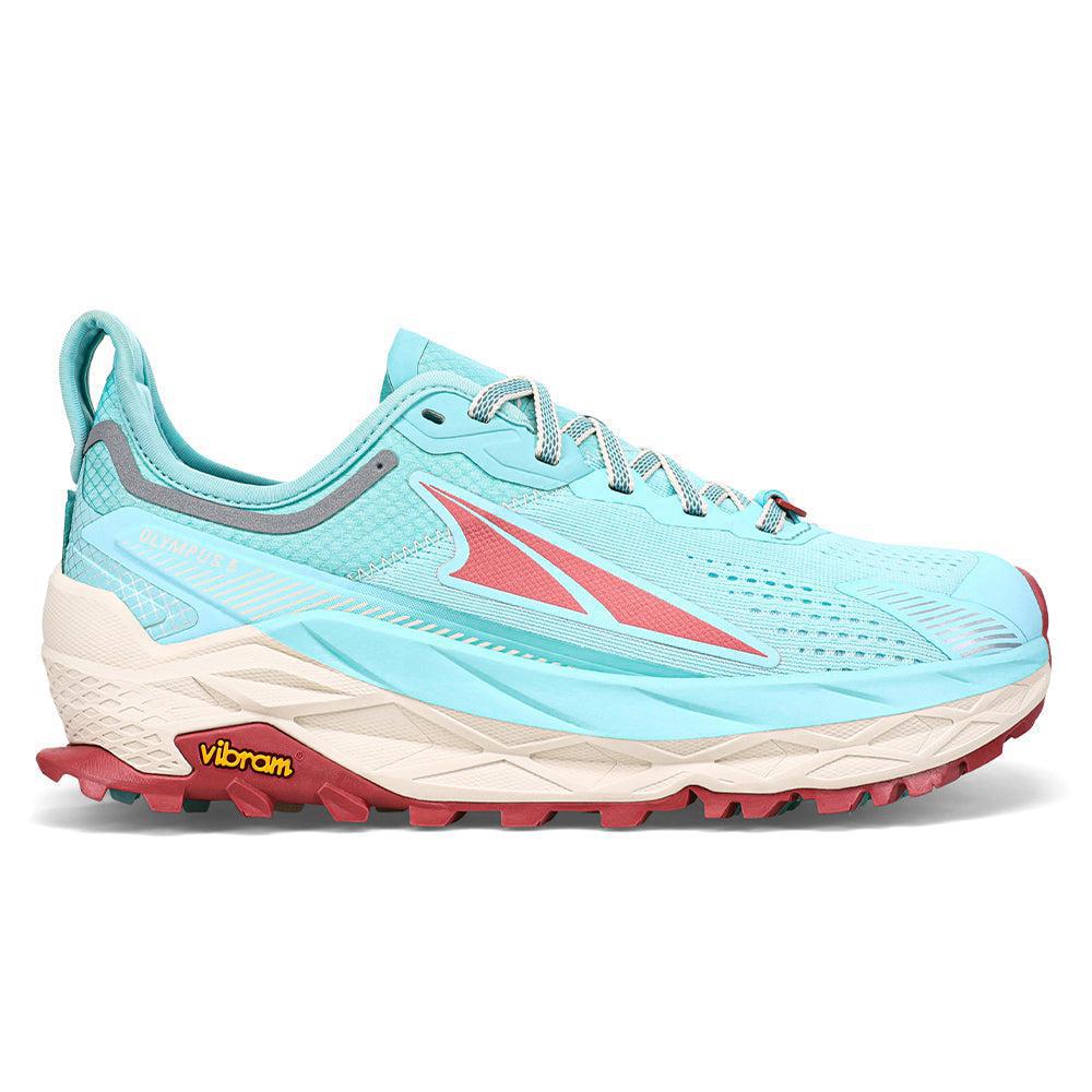 Women's Altra Olympus 5, Light Blue, 9.5 B Medium