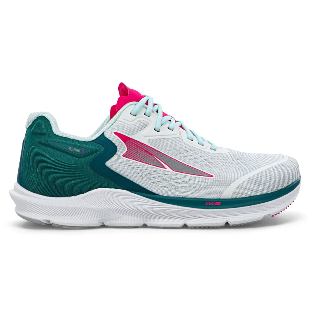Women's Altra Torin 5, Deep Teal/Pink, 9 B Medium