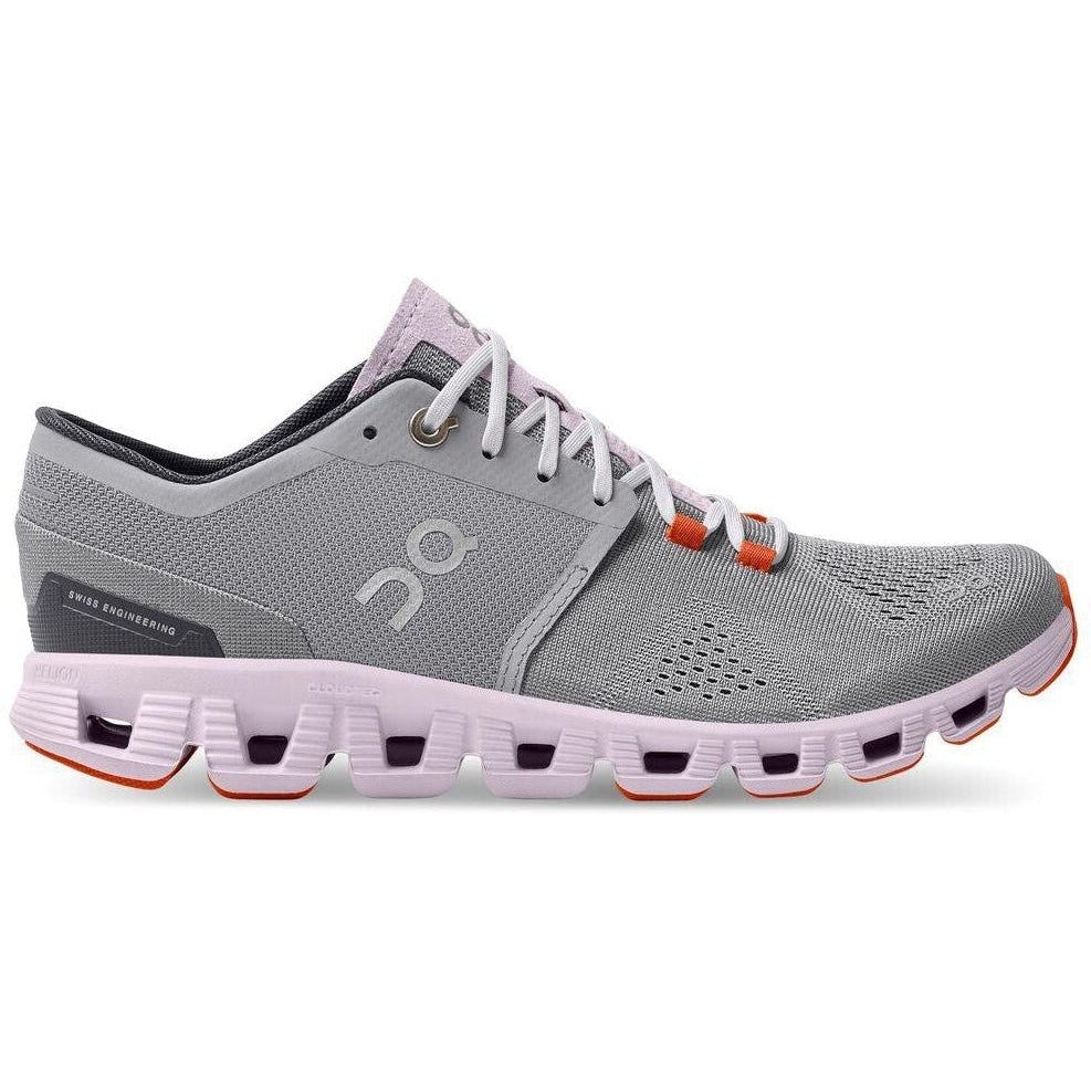 Women's On Cloud X, Alloy/Lily, 8.5 B Medium
