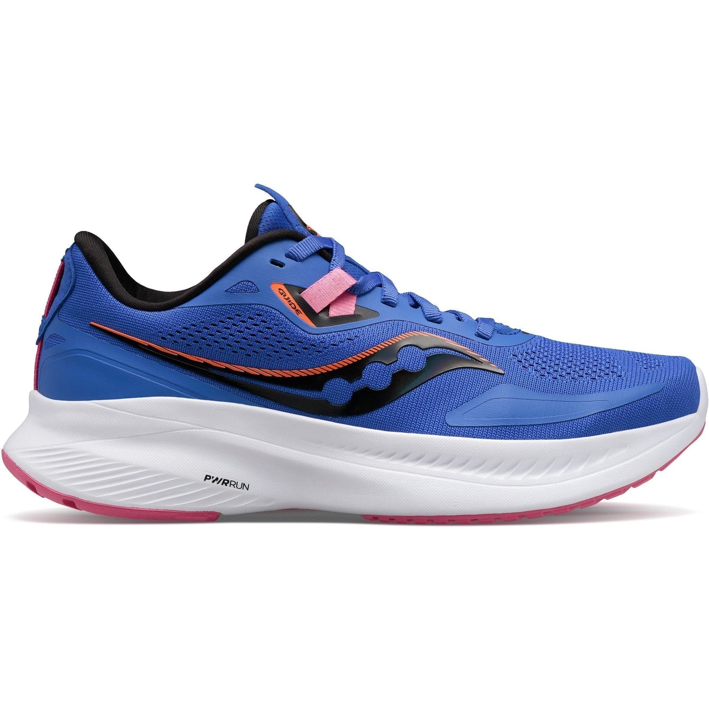 Women's Saucony Guide 15, Blue Raz/Zest, 10 B Medium