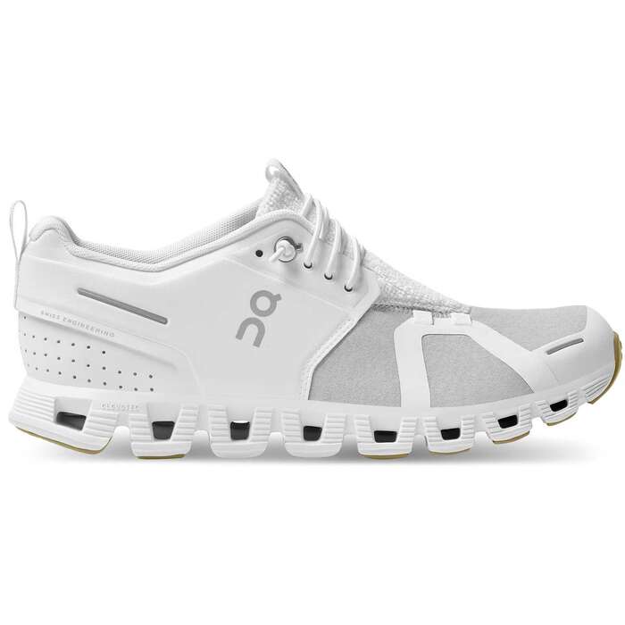 Women's On Cloud 5 Terry, White/Almond, 8.5 B Medium