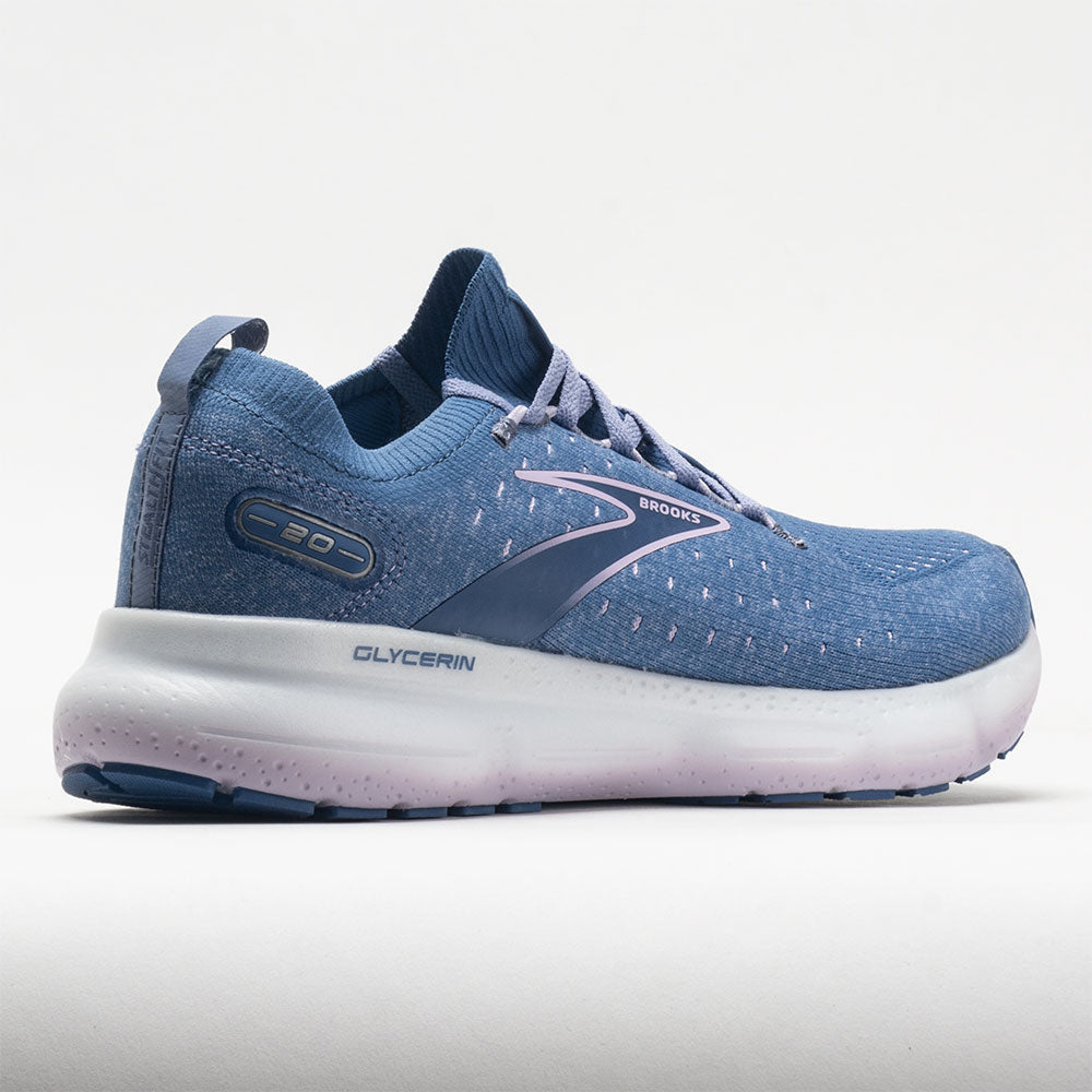 Brooks Glycerin StealthFit 20 Women's Blue/Pastel Lilac/White