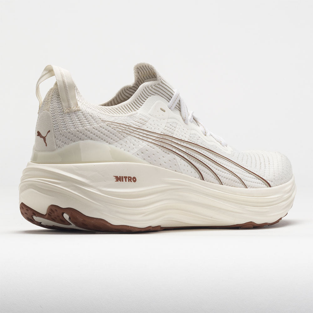 Puma ForeverRun Nitro Knit Women's Warm White/Teak