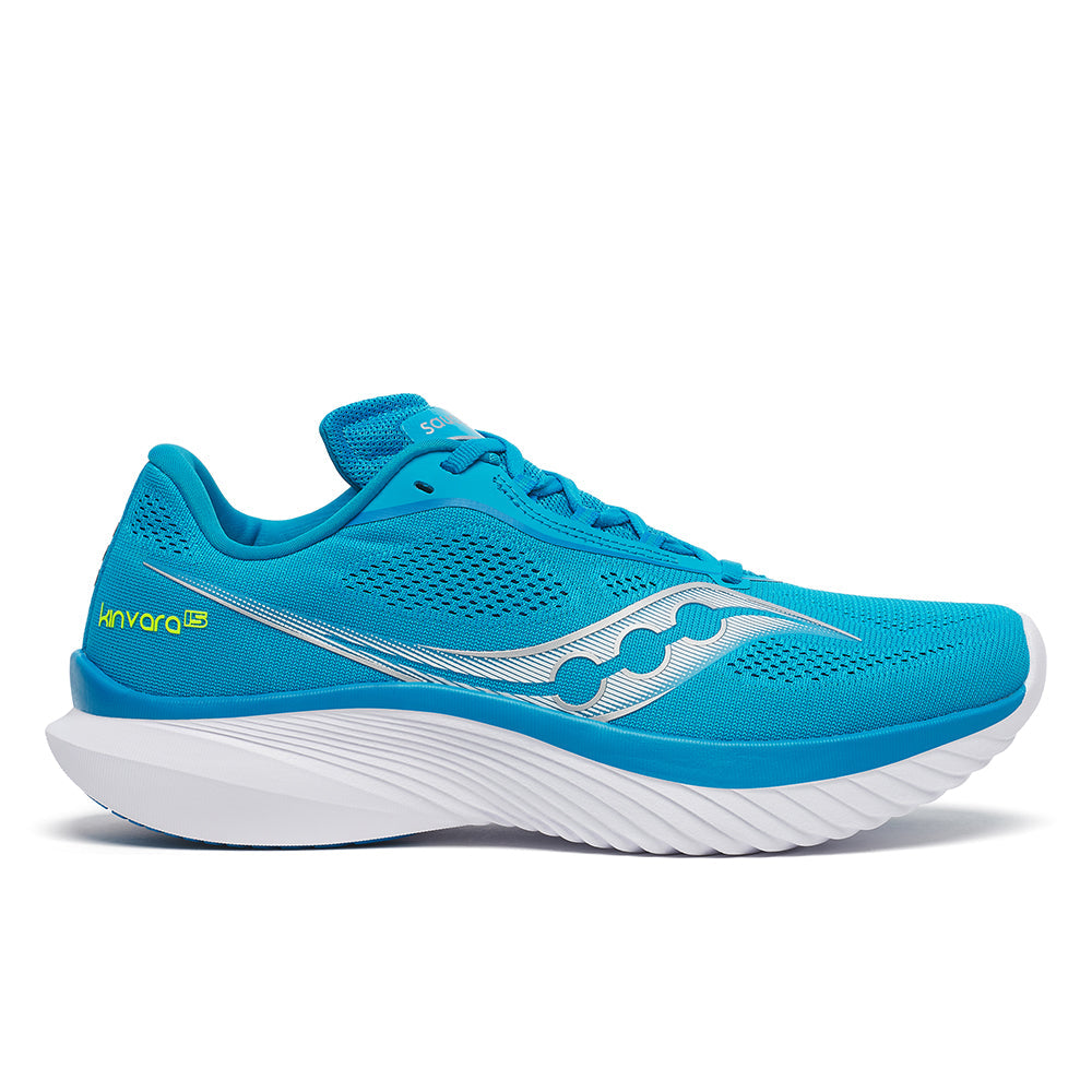 Men's Saucony Kinvara 15, Viziblue/White, 10.5 D Medium