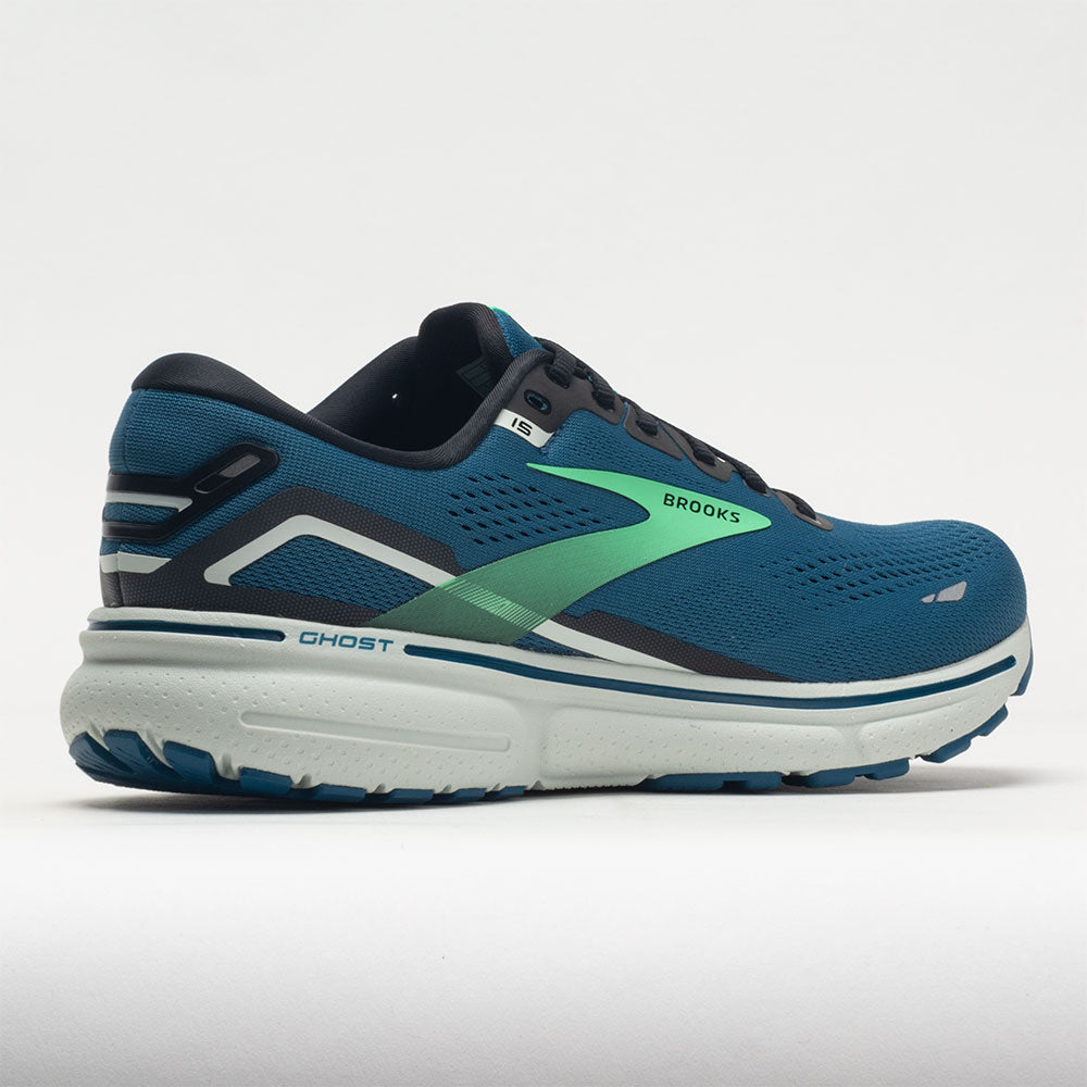 Brooks Ghost 15 Men's Moroccan Blue/Black/Spring Bud