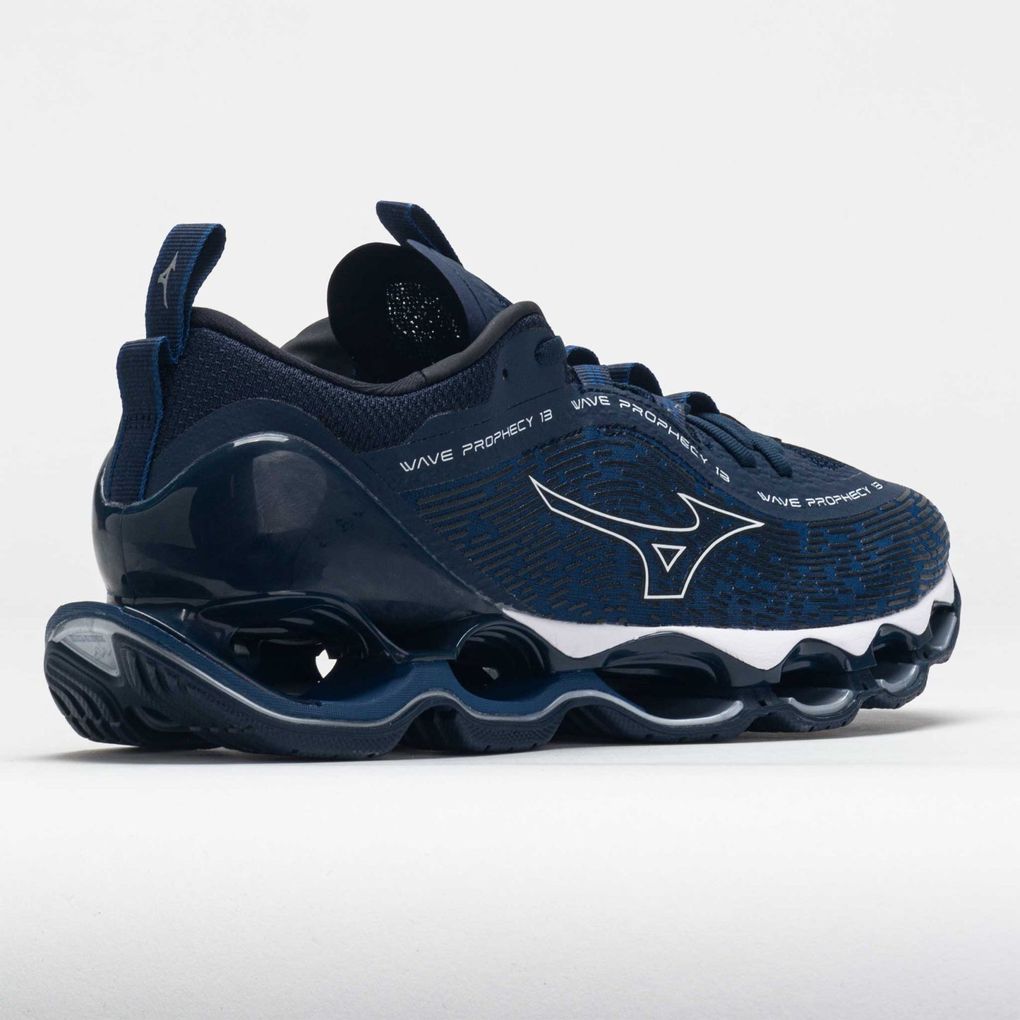 Mizuno Wave Prophecy 13 Men's Navy Peony/White