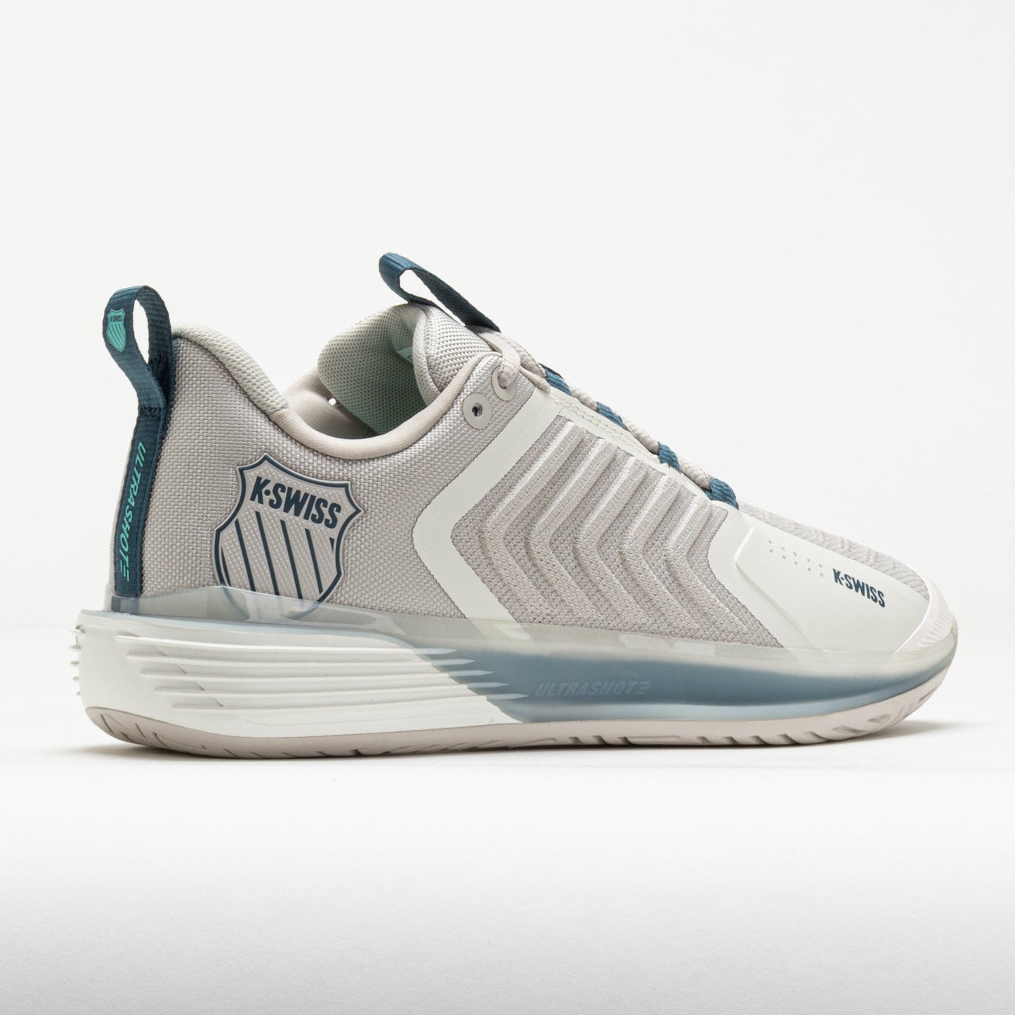 K-Swiss Ultrashot 3 Men's Star White/Moonstruck/Indian Teal