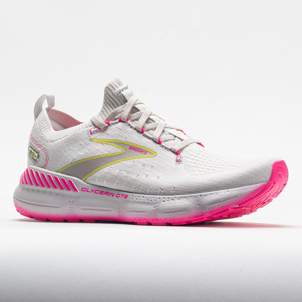 Brooks Glycerin StealthFit GTS 20 Women's Grey/Yellow/Pink