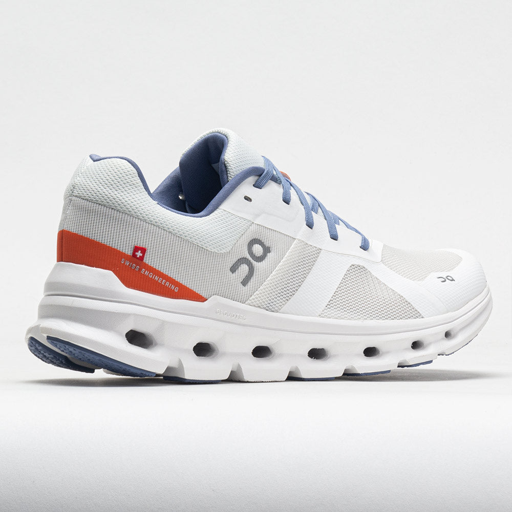 On Cloudrunner Women's Undyed White/Flame