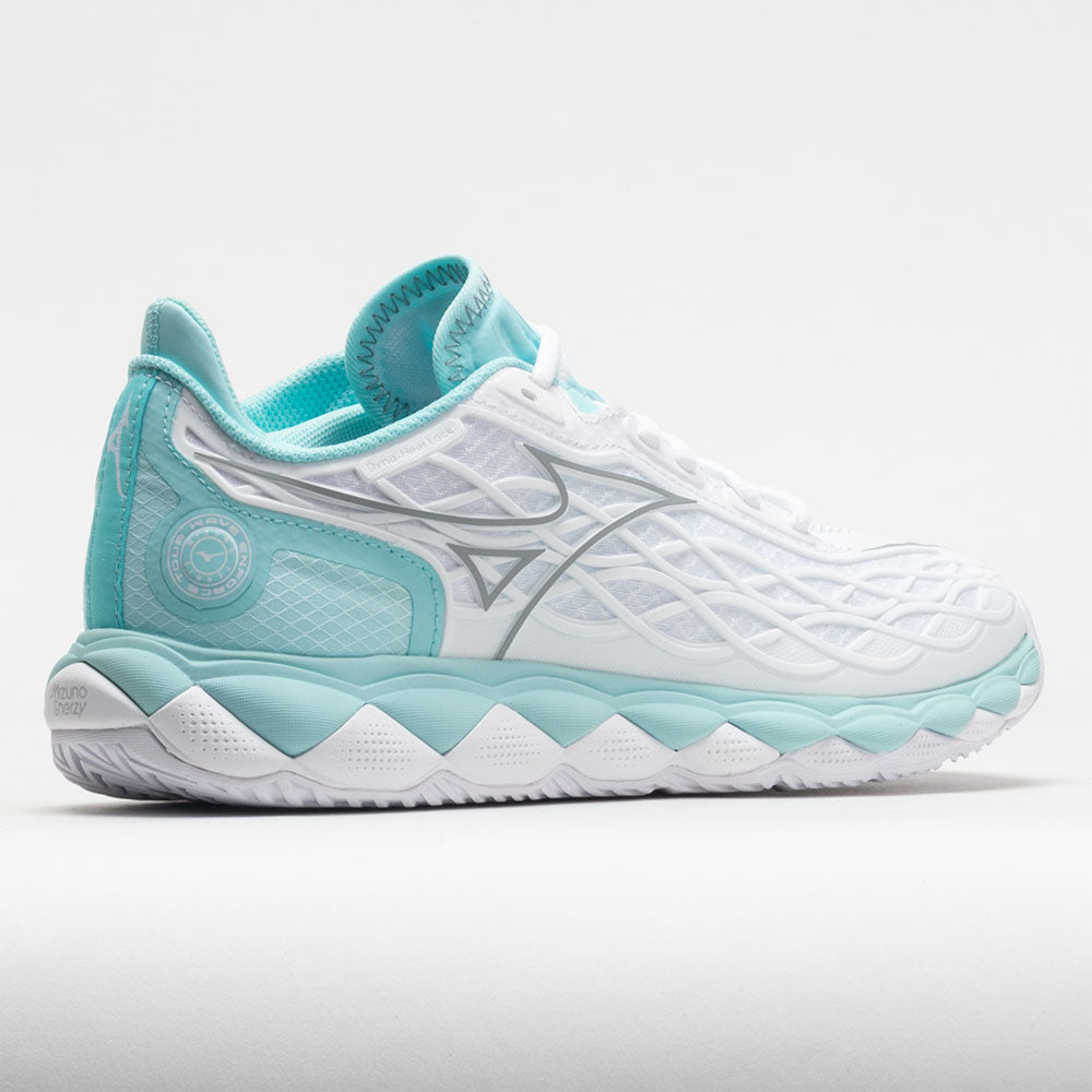 Mizuno Wave Enforce Tour AC Women's White/Tanager Turquoise