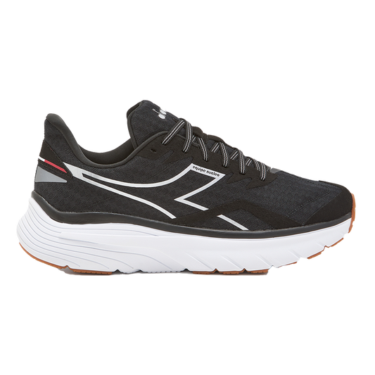 Men's Diadora Equipe Nucleo, Black/Silver/White, 11 D Medium