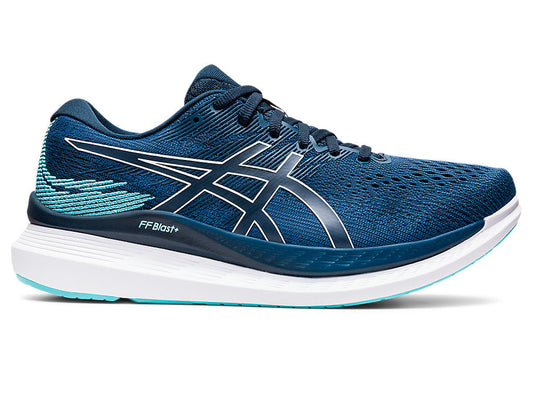 Men's Asics GlideRide 3, Mako Blue/French Blue, 11 D Medium