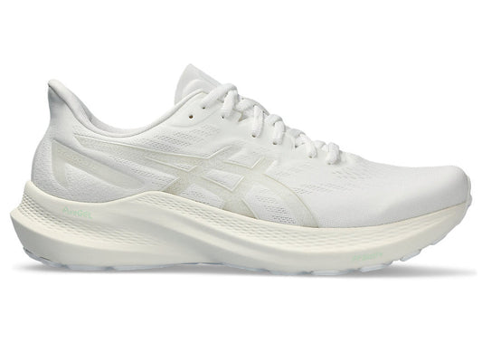 Men's Asics GT-2000 12, White/White, 12 D Medium