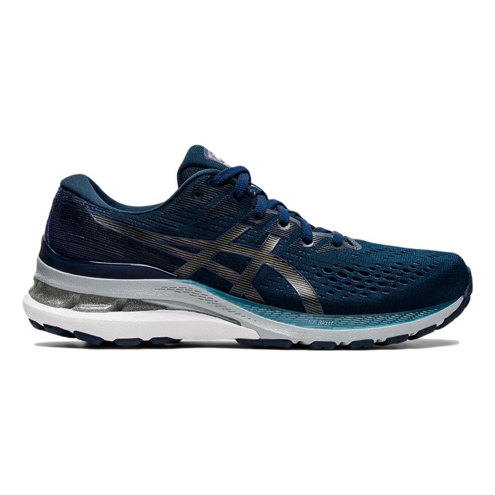 Women's Asics Gel-Kayano 28, French Blue/Thunder Blue, 8 B Medium