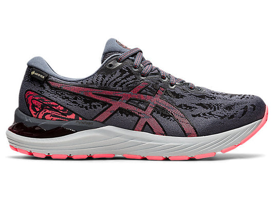 Women's Asics Gel-Cumulus 23 GTX, Carrier Grey/Black, 5.5 B Medium