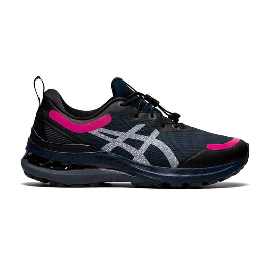 Women's Asics Gel-Kayano 28 All Winter Long, French Blue/Pink Rave, 8 B Medium