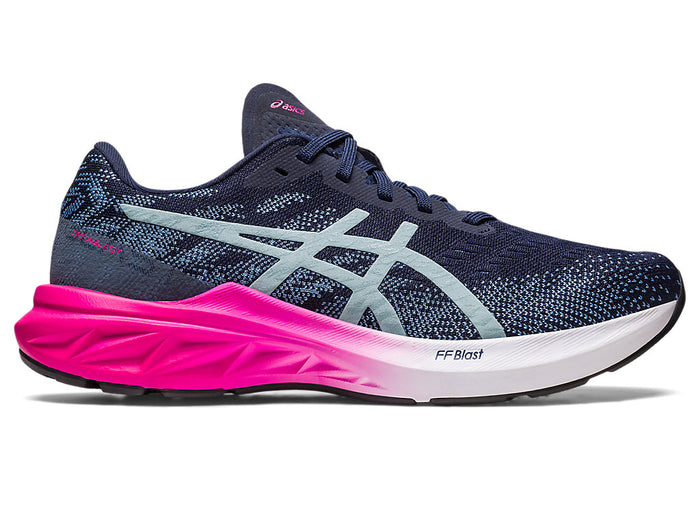 Women's Asics Dynablast 3, Midnight/Light Steel, 10.5 B Medium